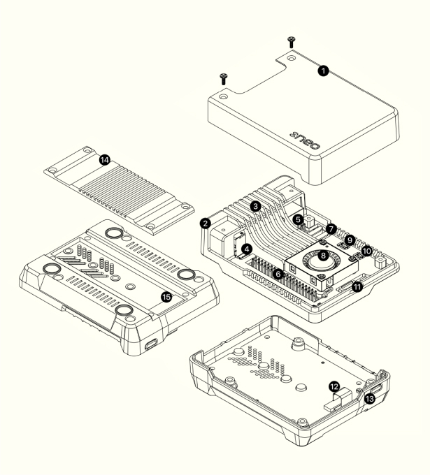 ARGON NEO 5 M.2 NVMe PARTS